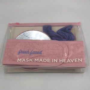 Macy's Spa Set Set Mirror Headband Scrunchie Spatula